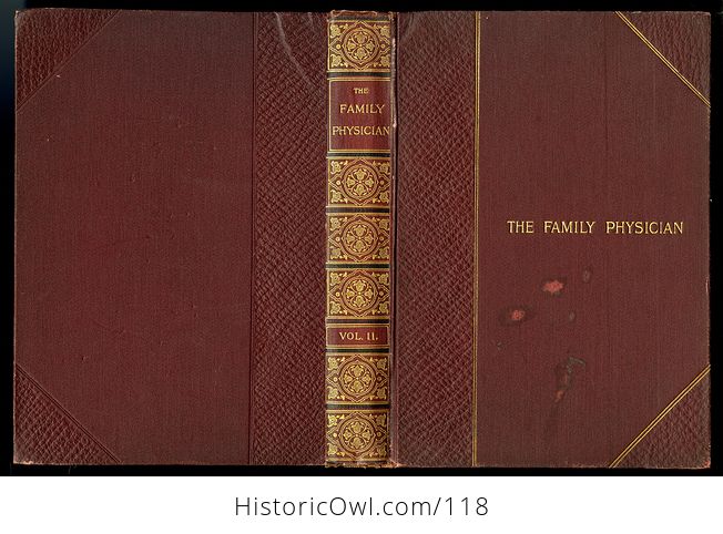 Antique Illustrated Book 3 Volumes the Family Physician a Manual of Domestic Medicine New and Enlarged Edition - #lbVYTa8vTds-9