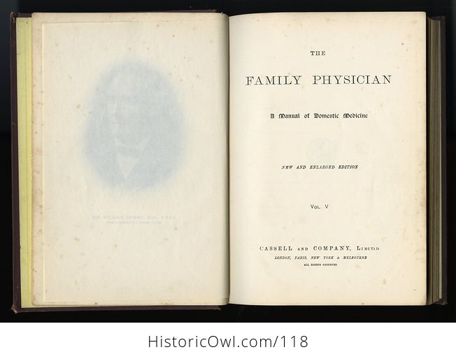 Antique Illustrated Book 3 Volumes the Family Physician a Manual of Domestic Medicine New and Enlarged Edition - #lbVYTa8vTds-29