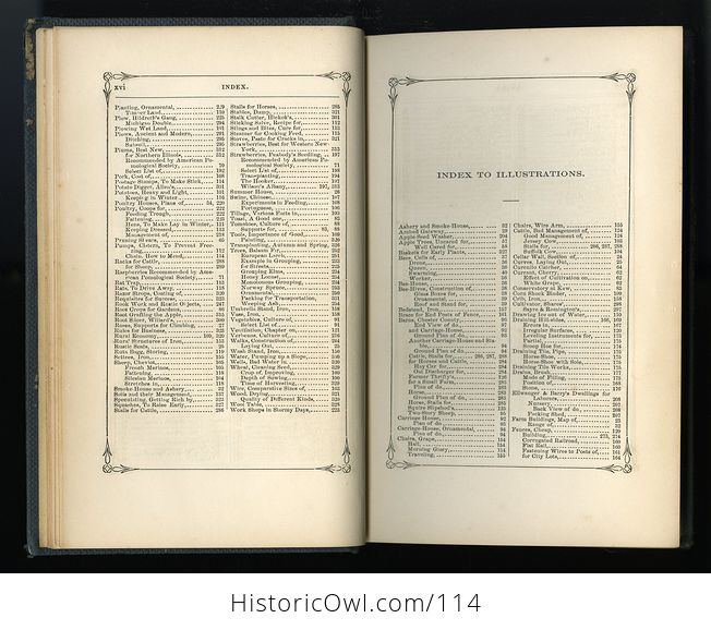 Antique Illustrated Book Annual Register of Rural Affairs for 1858 9 60 Vol Ii C1860 - #OjetYY0kTfQ-7
