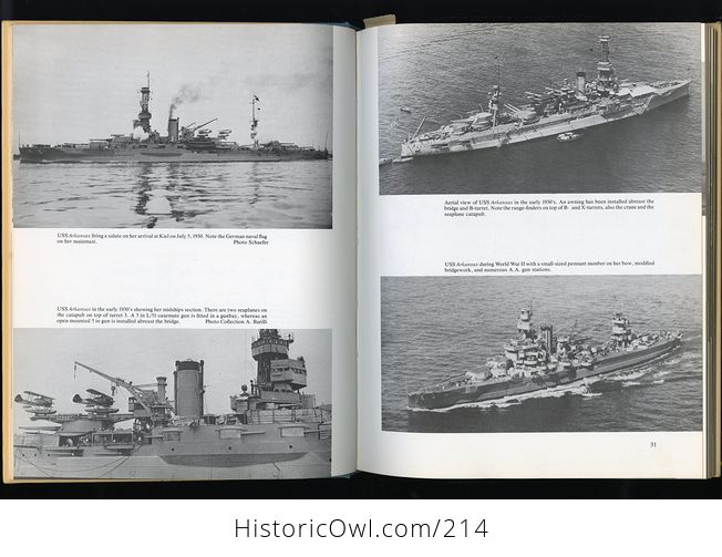 Book Battleships of the Us Navy in World War Ii by Stefan Terzibaschitsch C1977 - #yJWMIGv4Tww-6