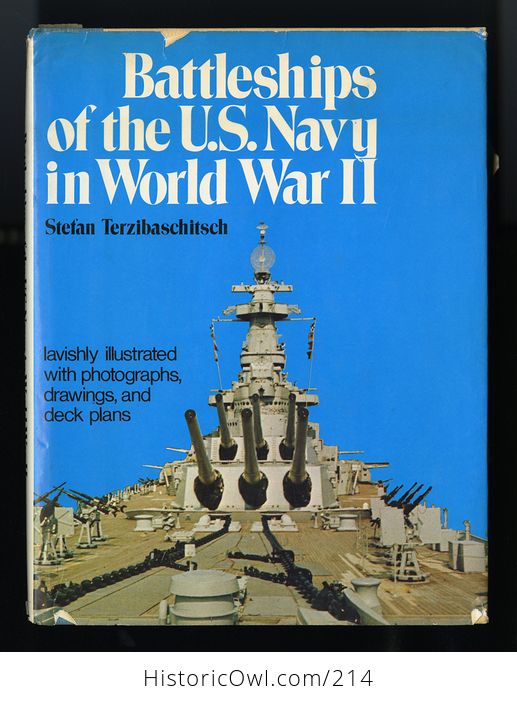 Book Battleships of the Us Navy in World War Ii by Stefan Terzibaschitsch C1977 - #yJWMIGv4Tww-1