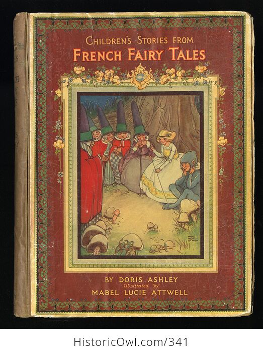 Childrens Stories from French Fairy Tales Antique Book by Doris Ashley - #ShaiVuMw1rg-1