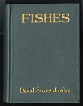 Fishes Book by David Starr Jordan C1925 #mrkFhL7Yu2o