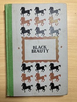 Junior Deluxe Editions Vintage Book Black Beauty the Autobiography of a Horse by Anna Sewell Illustrated by Walter Seaton Cmcmliv 1954 #1rkhmiEfNCQ