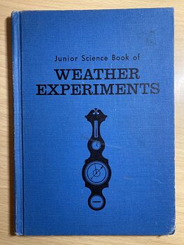Junior Science Book of Weather Experiments by Rocco V Feravolo C1963 #fd532HYXyWs
