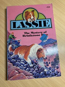 Lassie the Mystery of Bristlecone Pine Paperback Book by Steve Frazee C1979 #QN7EwgjsYgY