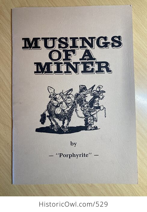 Musings of a Miner by Porphyrite the Lost Monte De Oro Mine and Other Short Stories Illustrated by John Burton - #aYEJlNmq6Wo-1