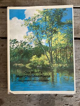 Our Worlds Most Cherished Poems Book Edited by John Campbell C1986 #UpDpT29r288