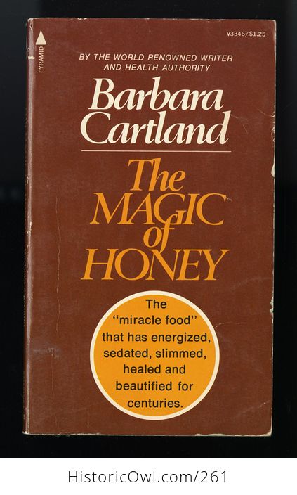 Paperback Book the Magic of Honey by Barbara Cartland C1970 - #OqgHiJRfX6I-1