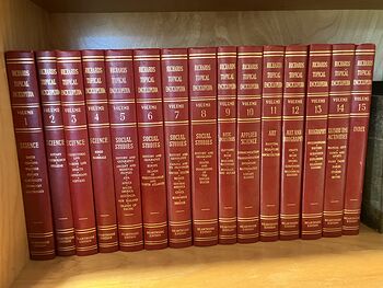 Richards Topical Encyclopedia Vintage Books Set #QeVpIfkYBD4