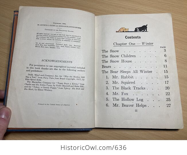 Round the Year Antique Book by Arthur Gates and Miriam Blanton Huber C1934 - #RFsbgM8Gu0M-6