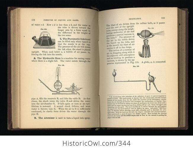 Steeles New Physics Fourteen Weeks in Physics Antique Illustrated Book by J Dorman Steele C1878 - #3QTqFNeTLiM-6