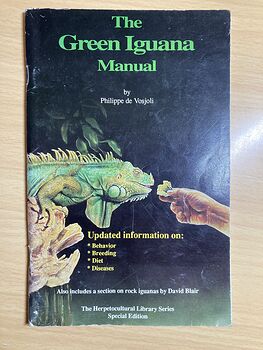 The Green Iguana Manual by Philippe De Vosjoli C1992 #r3cpTryF4EE