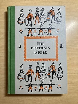 The Peterkin Papers Vintage Book by Lucretia P Hale Illustrated by Ezra Jack Keats Junior Deluxe Editions C1955 #7QuDffrsiAU