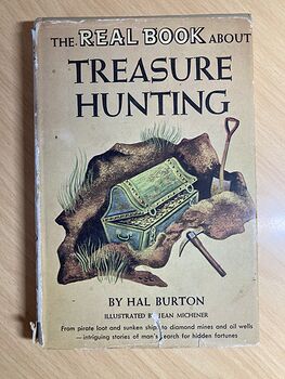 The Real Book About Treasure Hunting by Hal Burton C1953 #zf5V78cMLYE