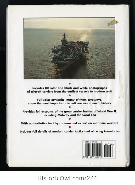 The Worlds Great Aircraft Carriers from the Civil War to the Present by Antony Preston C1999 - #w78pxievp2w-2