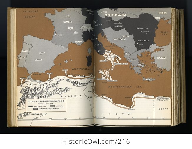 Vintage Book Crusade in Europe by Dwight D Eisenhower C1948 - #WhuXv9GNxGE-7