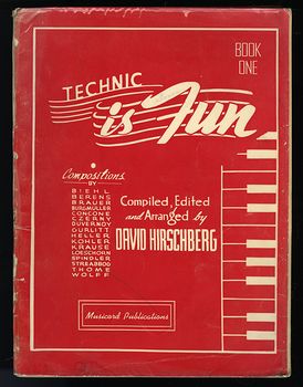 Vintage Book Technic Is Fun Book One by David Hirschberg C1941 #c3FGYslDuTA