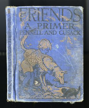Vintage Illustrated Childrens Book Friends a Primer by Mary E Pennell and Alice M Cusack C1929 #ESiDWXrMFXg