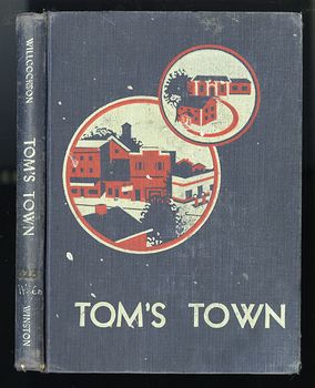 Vintage Illustrated Childrens Book Toms Town by Mary Wilcockson C1950 #Lbfca50gQoA