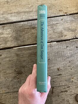 Vintage the Adventures of Tom Sawyer Illustrated Book by Mark Twain Childrens Classics C1954 #a4Xw1McJl3k