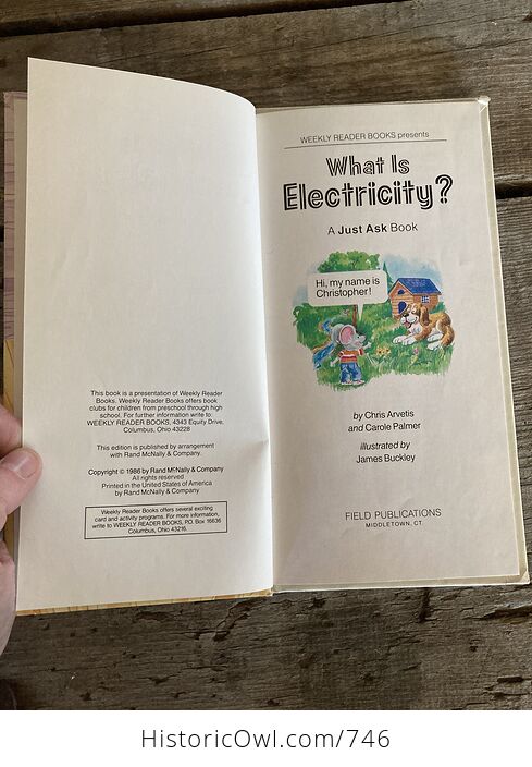 What Is Electricity a Just Ask Book by Chris Arvetis and Carole Palmer C1986 - #XVdgVKNPdqI-3