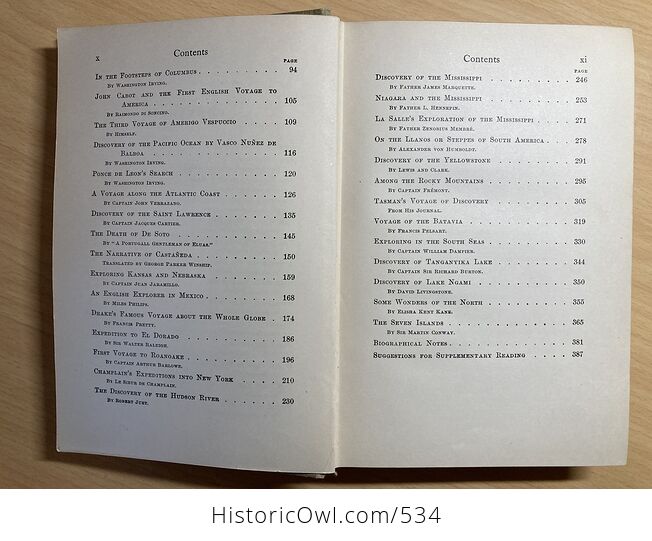 A Book of Famous Explorers by Edwin Erle Sparks Volume Ix C1902 - #yn21J2yxDjk-10