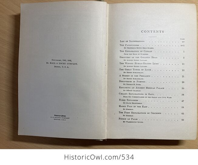 A Book of Famous Explorers by Edwin Erle Sparks Volume Ix C1902 - #yn21J2yxDjk-9