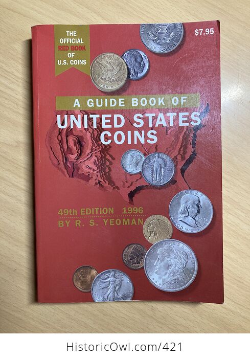 A Guide Book of United States Coins 49th Edition 1996 by Rs Yeoman - #FRfUbEt81FE-1