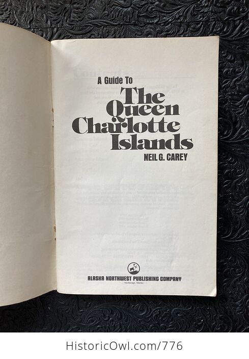 A Guide to the Queen Charlotte Islands by Neil G Carey C1979 - #Gzcvmi2Tmf0-4