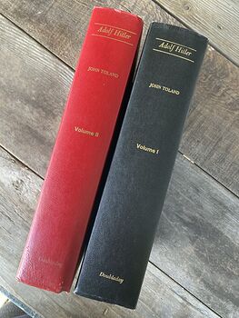 Adolf Hitler Two Volume Book Set by John Toland C1976 #ghqA8IiHza0