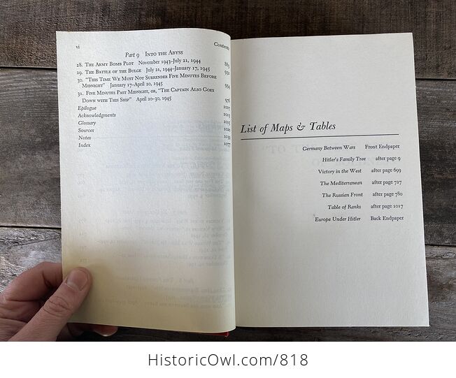 Adolf Hitler Two Volume Book Set by John Toland C1976 - #ghqA8IiHza0-6