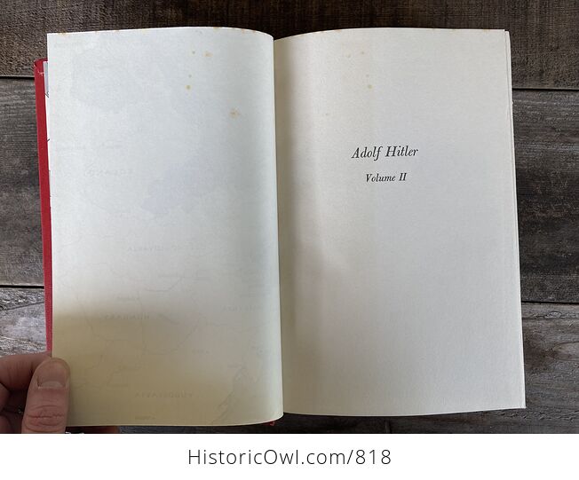 Adolf Hitler Two Volume Book Set by John Toland C1976 - #ghqA8IiHza0-9