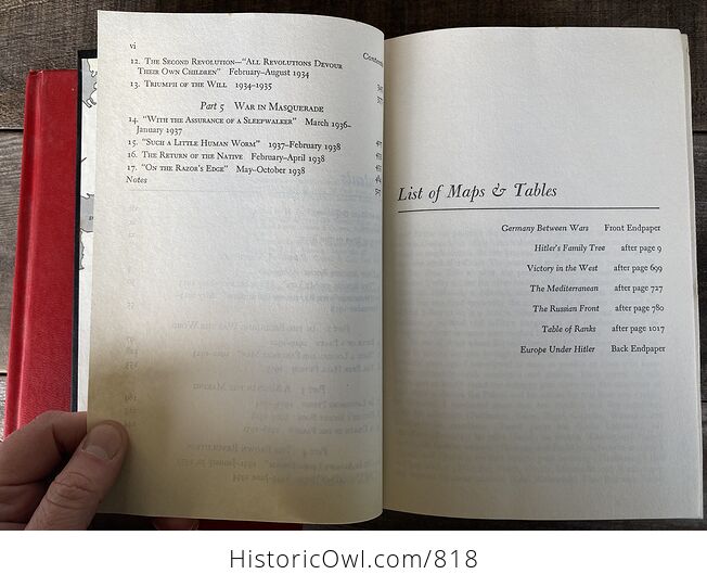 Adolf Hitler Two Volume Book Set by John Toland C1976 - #ghqA8IiHza0-12