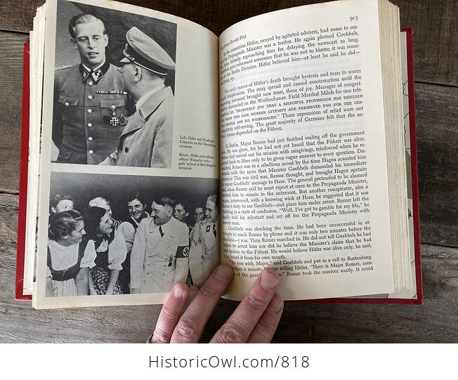 Adolf Hitler Two Volume Book Set by John Toland C1976 - #ghqA8IiHza0-2