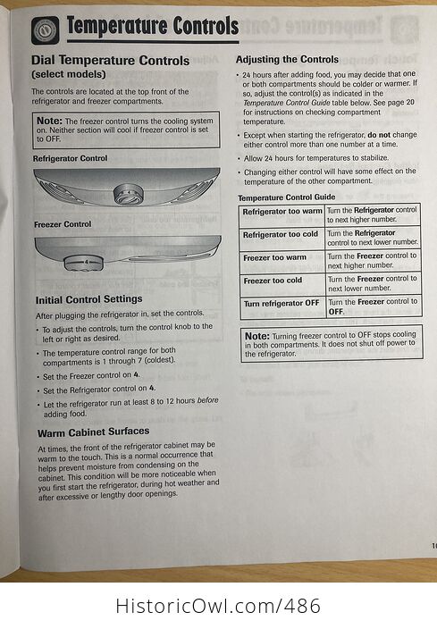 Amana Bottom Freezer Refrigerator Use and Care Guide Manual - #eHbLMny2JGE-3