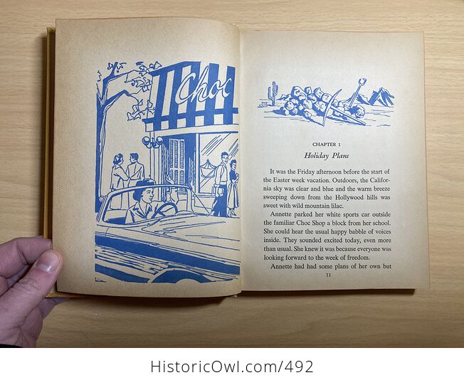 Annette the Desert Inn Mystery by Walt Disney Vintage Book by Doris Schroeder Whitman Publishing Company C1961 - #2dgY7AEBNyk-7