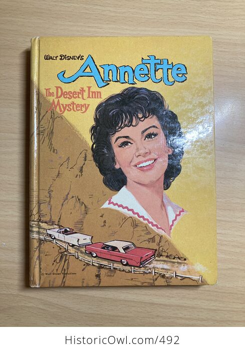 Annette the Desert Inn Mystery by Walt Disney Vintage Book by Doris Schroeder Whitman Publishing Company C1961 - #2dgY7AEBNyk-1