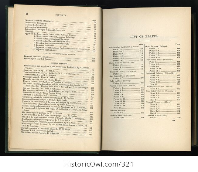 Annual Report of the Smithsonian Institution 1916 Antique Illustrated Book - #EF41EBvBQvQ-5
