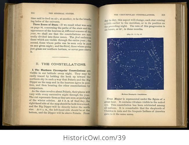 Antique Book the Story of the Stars New Descriptive Astronomy or Steeles New Astronomy C 1884 - #qYtfxGOSzoo-2