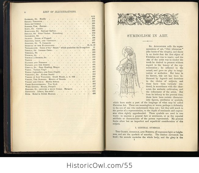 Antique Illustrated a Handbook of Legendary and Mythological Art by Clara Erskine Clement C1874 - #i2HmbYZyBkw-2