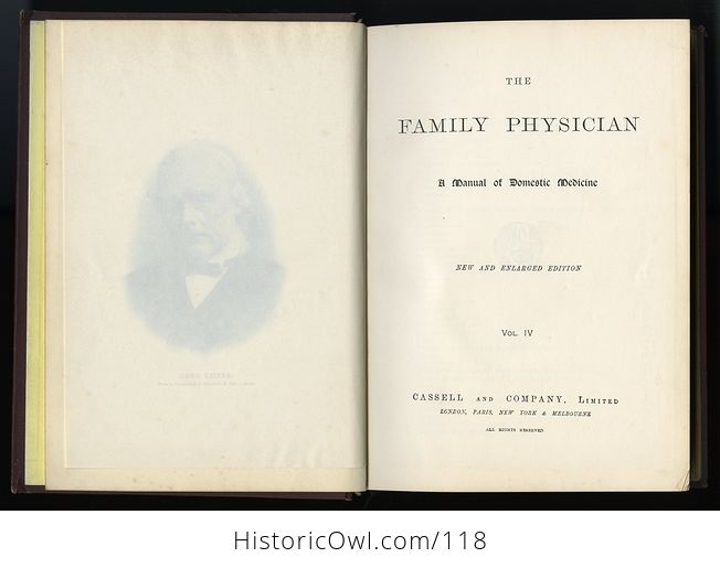 Antique Illustrated Book 3 Volumes the Family Physician a Manual of Domestic Medicine New and Enlarged Edition - #lbVYTa8vTds-22