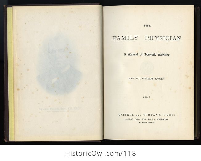 Antique Illustrated Book 3 Volumes the Family Physician a Manual of Domestic Medicine New and Enlarged Edition - #lbVYTa8vTds-5