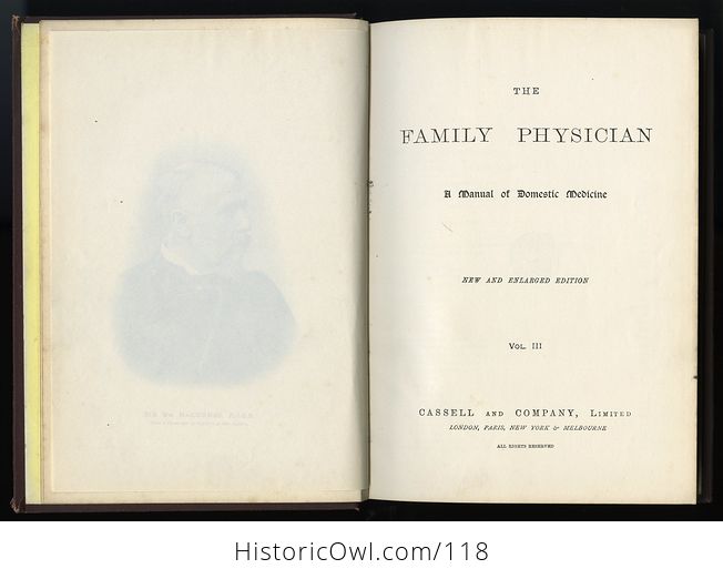 Antique Illustrated Book 3 Volumes the Family Physician a Manual of Domestic Medicine New and Enlarged Edition - #lbVYTa8vTds-16