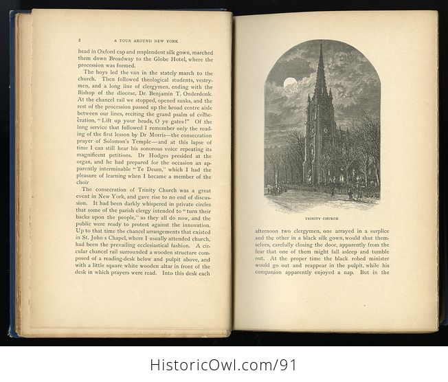 Antique Illustrated Book a Tour Around New York and My Summer Acre Being the Recreations of Mr Felix Oldboy by John Flavel Mines C1983 - #WrIjTXpXIb4-4
