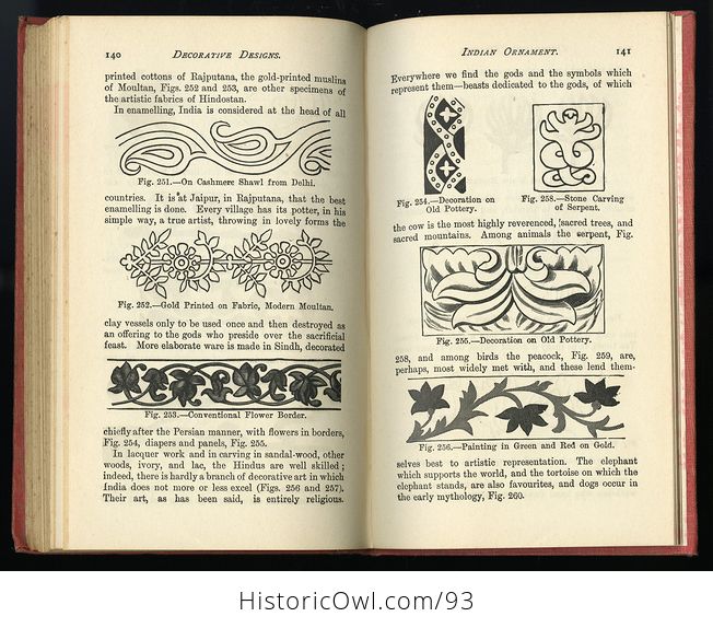 Antique Illustrated Book Decorative Designs of All Ages for All Purposes Edited by Paul N Hasluck C1913 - #Nhzc2ZZXx4Y-2