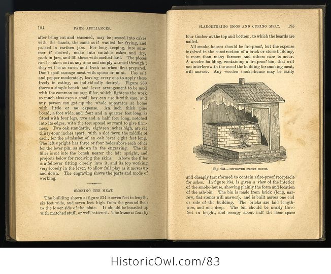 Antique Illustrated Book Farm Appliances a Practical Manual by George Martin C1888 - #CnfipcoVd9k-5