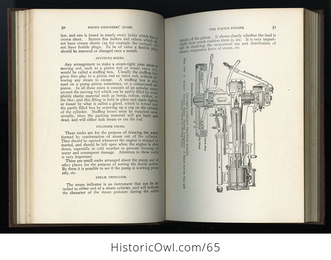 Antique Illustrated Book Farm Engines and How to Run Them the Traction Engine Young Engineers Guide by James H Stephenson C 1903 - #4XNcYpRYeAc-8