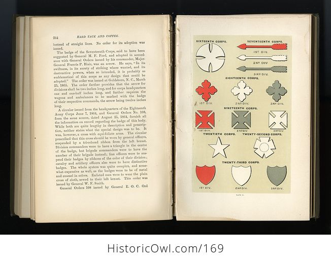 Antique Illustrated Book Hard Tack and Coffee or the Unwritten Story of Army Life by John D Billings C1888 - #sWk5Q4dpqjE-4
