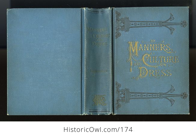 Antique Illustrated Book Manners Culture and Dress of the Best American Society by Richard a Wells C1893 - #aoCzu7YF6c4-3
